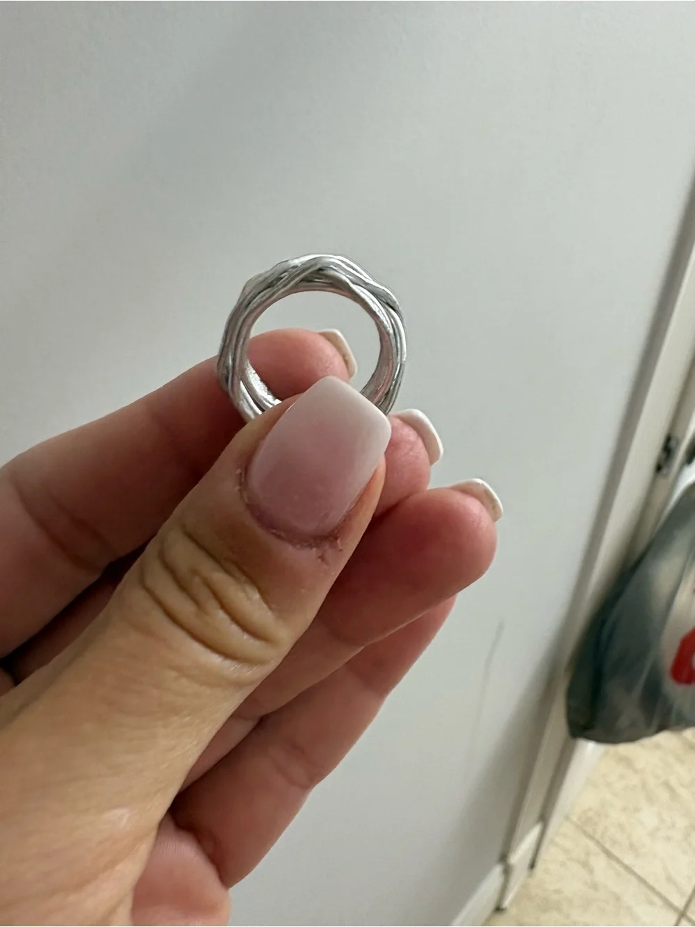 Sterling Silver Multi-Band Wrapped Ring - Silver